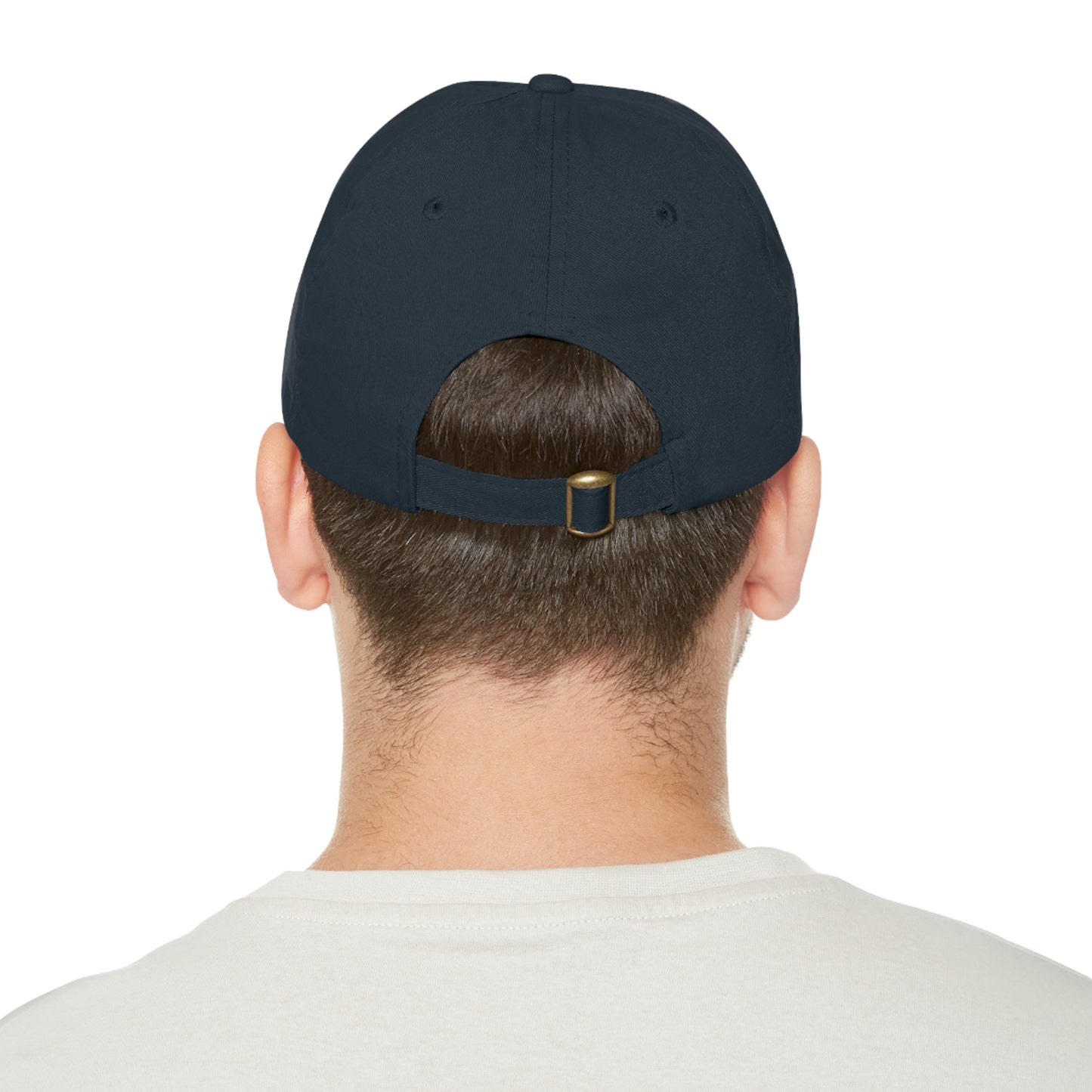 Lucky-Otter Hat with Leather Patch (Rectangle)