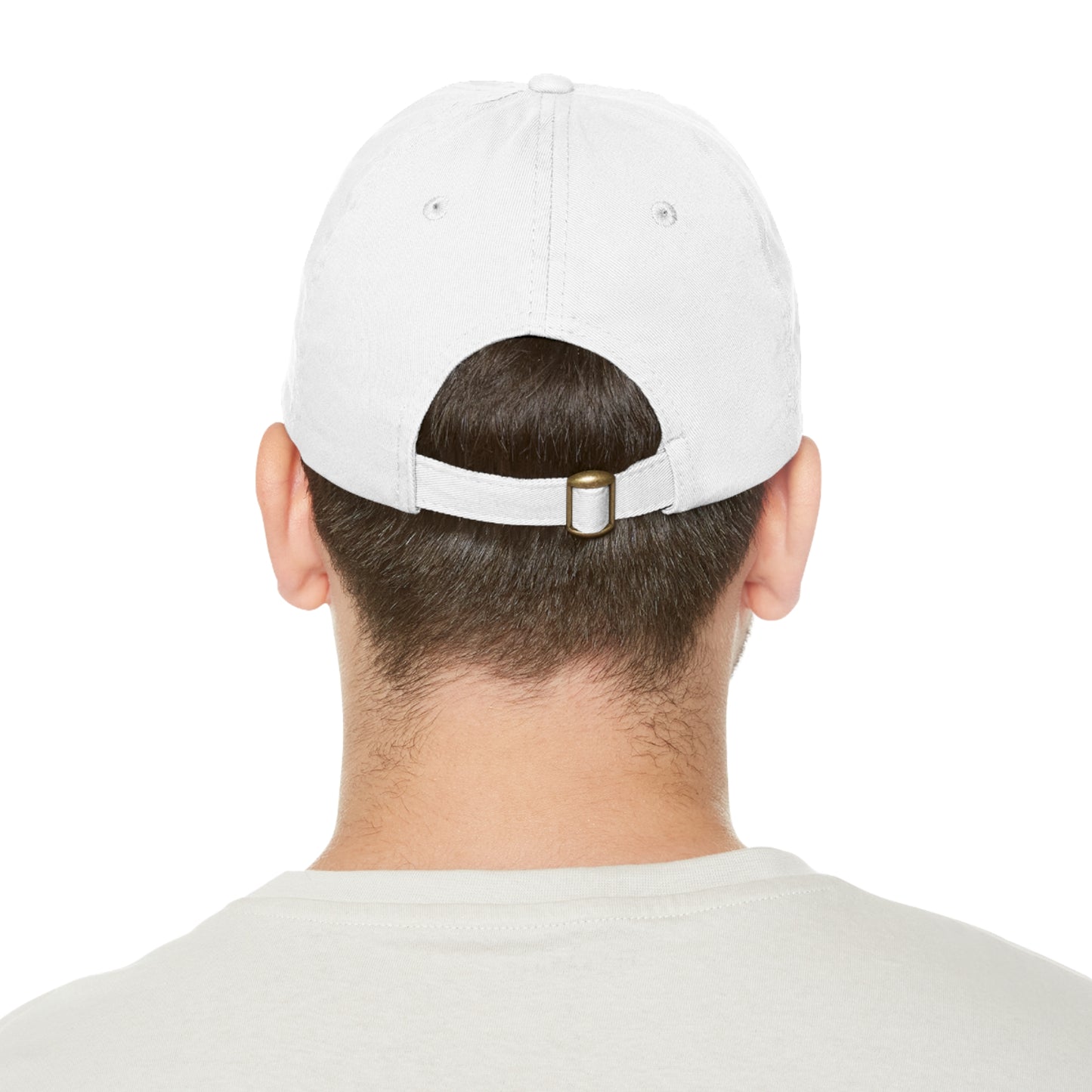 Lucky-Otter Hat with Leather Patch (Round)