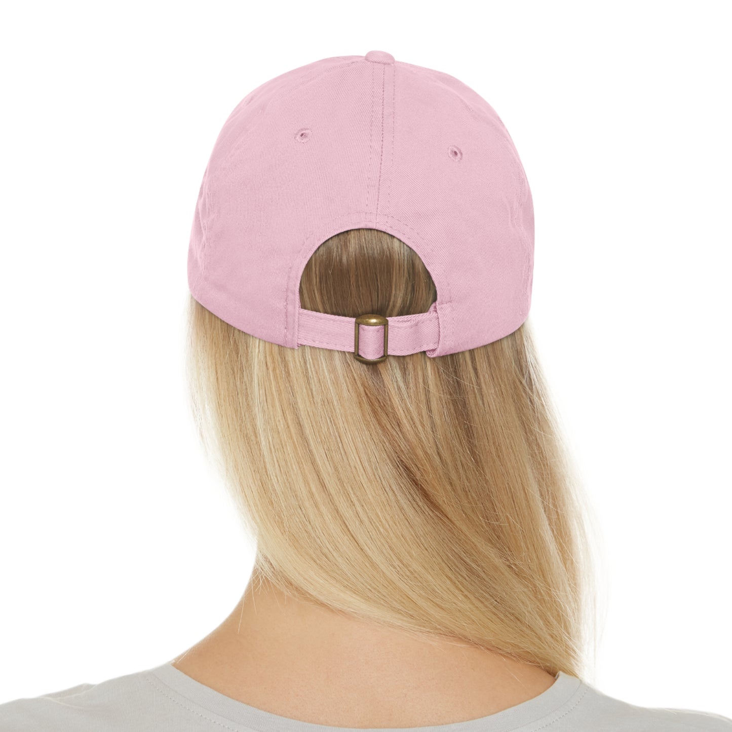 Lucky-Otter Hat with Leather Patch (Rectangle)