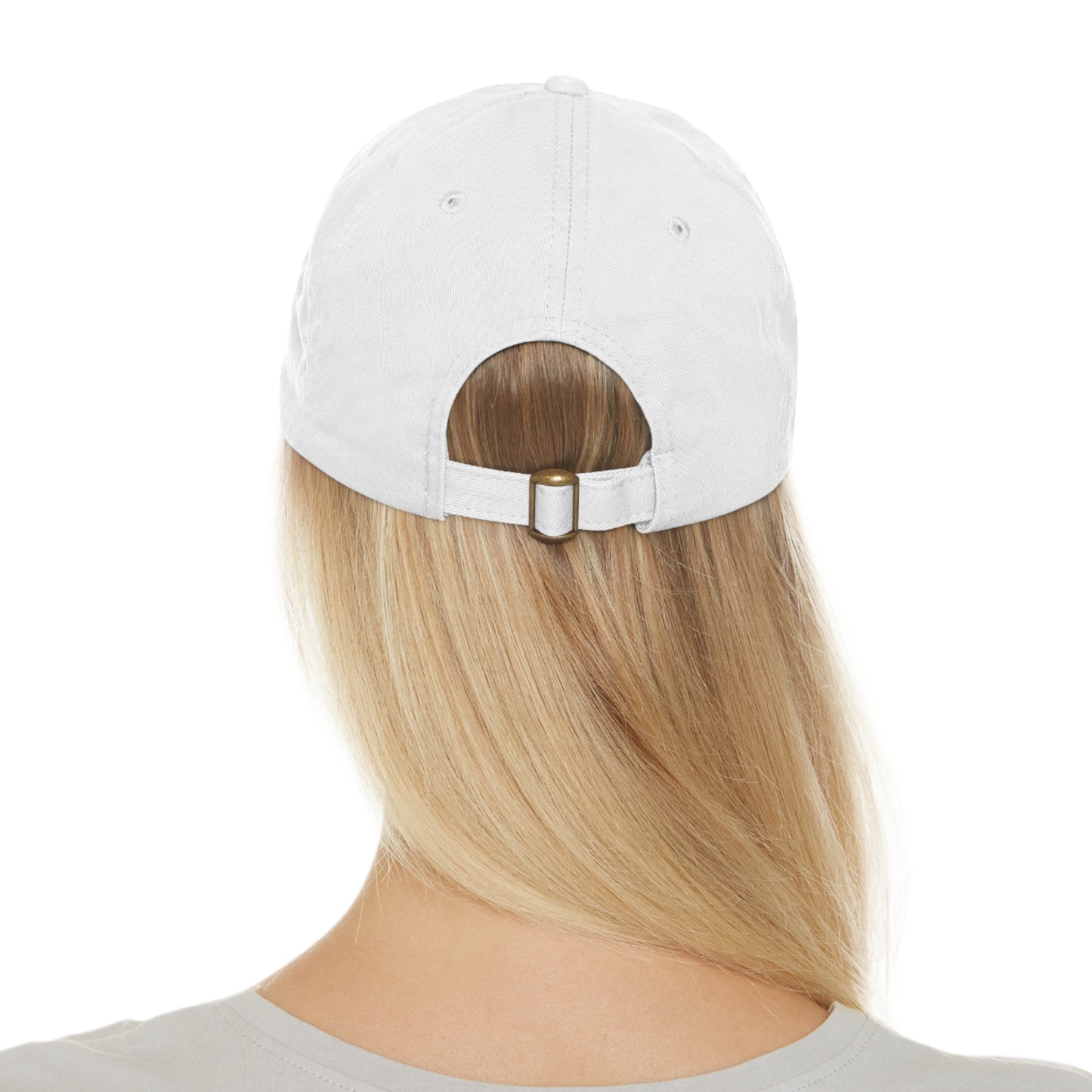 Lucky-Otter Hat with Leather Patch (Round)