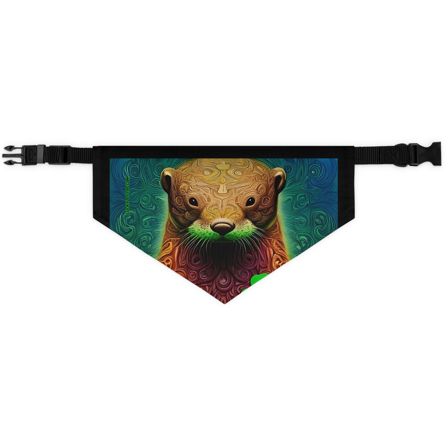 Lucky-Otter Pet Bandana Collar