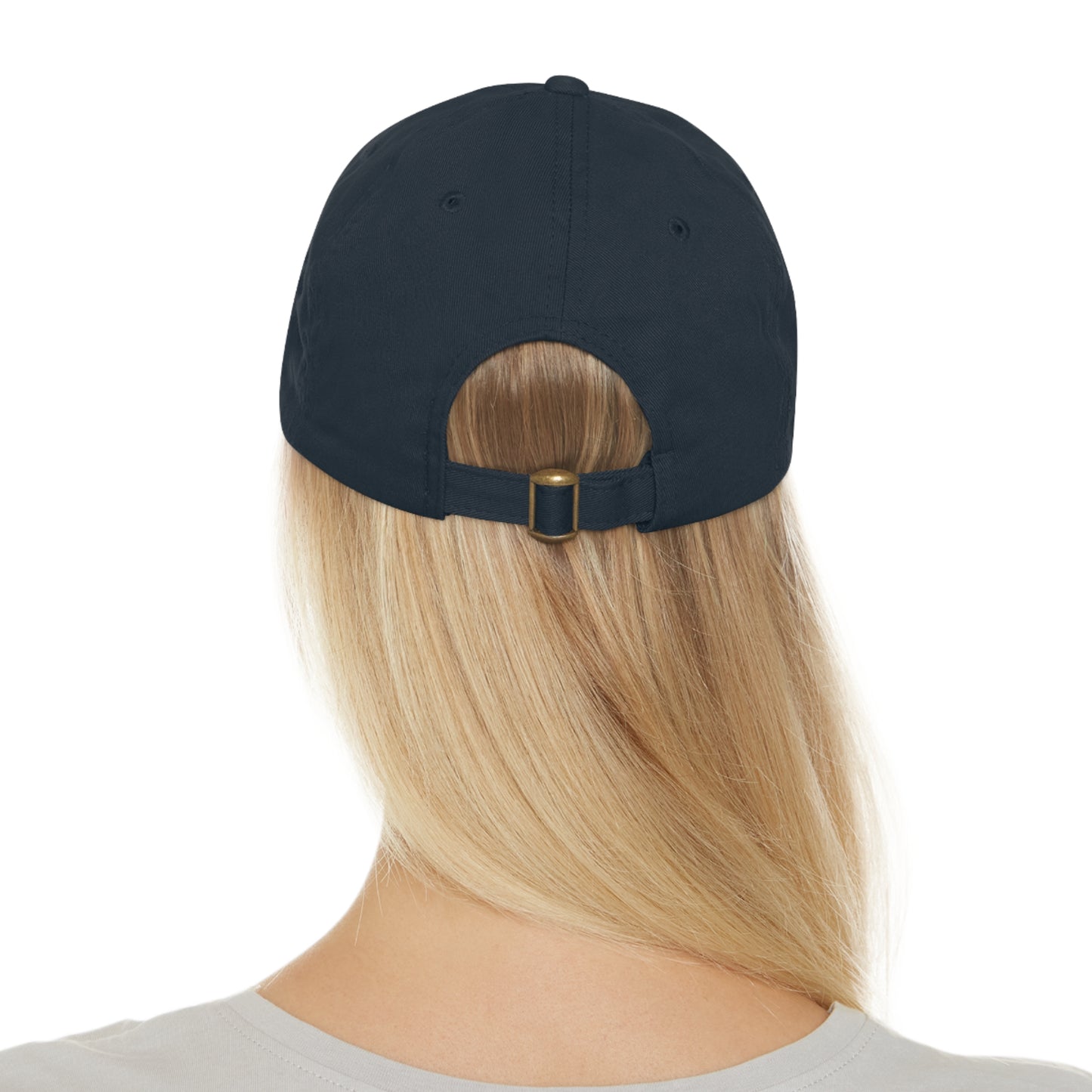Lucky-Otter Hat with Leather Patch (Rectangle)