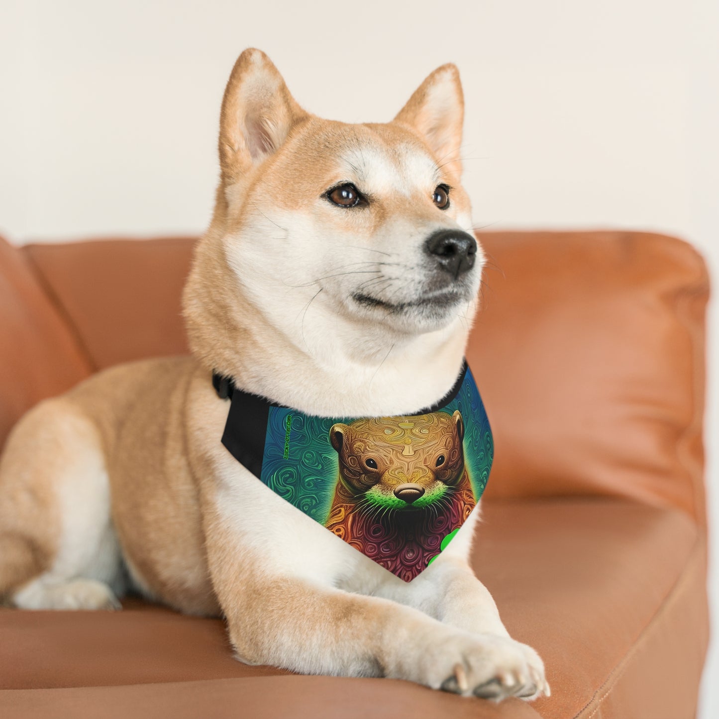 Lucky-Otter Pet Bandana Collar