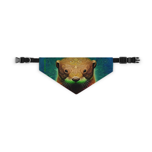 Lucky-Otter Pet Bandana Collar